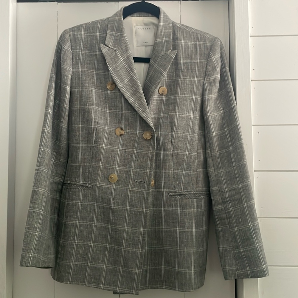 Sandro Paris grey blazer